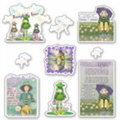 Durch die Aufkleber für Regen (Vorderseite)