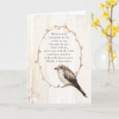 Durch die Augen der unendlichen Inspiration Karte (Gelbe Blume)