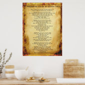 Durch die Augen meines autistischen Kindes (Plakat Poster (Küche)