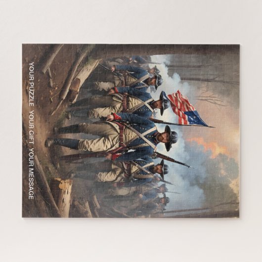 Durch die Bäume: Eine Odyssee des Zivilen Krieges Puzzle (Horizontal)