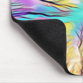 Durch die Bäume Mousepad (Ecke)