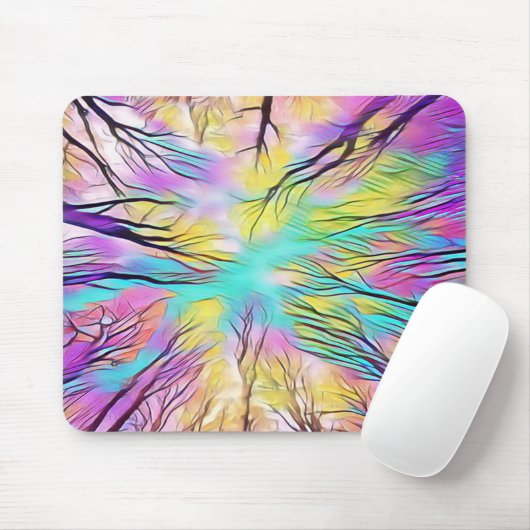 Durch die Bäume Mousepad (Mit Mouse)