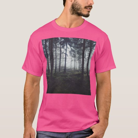 Durch die Bäume Nacht-Talker in Ghostwood Romant T-Shirt (Vorderseite)