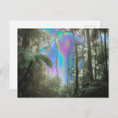 Durch die Bäume Postkarte (Vorne/Hinten)
