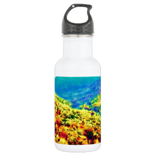 Durch die Berge luftbürstet Trinkflasche