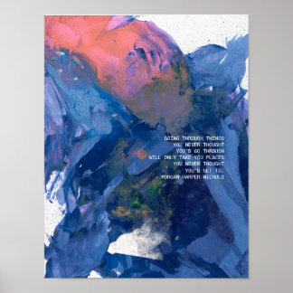 "Durch die Dinge, die du nie gedacht hast.." Poster