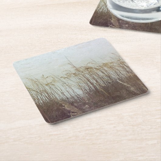 Durch die Dünen II Rechteckiger Pappuntersetzer (angewinkelt)