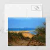 Durch die Dünen Postkarte (Vorne/Hinten)