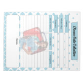 Durch die Erfassung von Krankheitsdaten in Kranken Notizblock (Vorderseite)