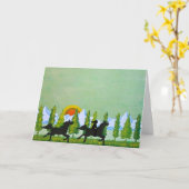 Durch die Felder Karte (Gelbe Blume)