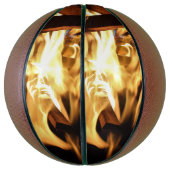 Durch die Flammen Basketball (Vertikal)