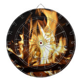 Durch die Flammen Dartscheibe (vorne)