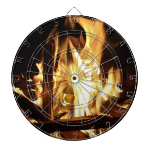 Durch die Flammen Dartscheibe