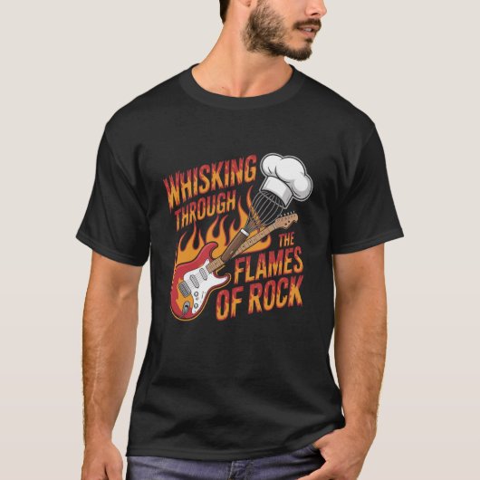Durch die Flammen des Felsens flüstern T-Shirt (Vorderseite)