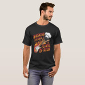 Durch die Flammen des Felsens flüstern T-Shirt (Vorne ganz)