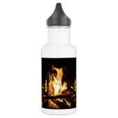 Durch die Flammen Edelstahlflasche (Links)