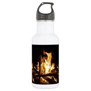 Durch die Flammen Edelstahlflasche