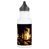 Durch die Flammen Edelstahlflasche (Rechts)