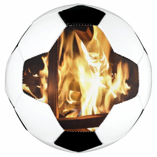 Durch die Flammen Fußball (Vorderseite)