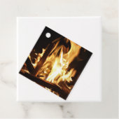 Durch die Flammen Geschenkanhänger (Beispiel)