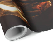 Durch die Flammen Geschenkpapier (Rolleneckpunkt)
