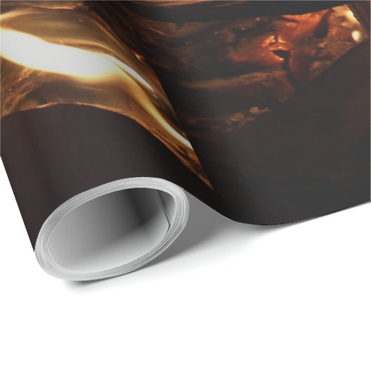 Durch die Flammen Geschenkpapier (Rolleneckpunkt)