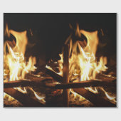 Durch die Flammen Geschenkpapier (Flach)