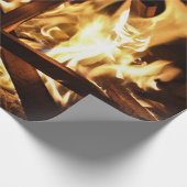 Durch die Flammen Geschenkpapier (Ecke)