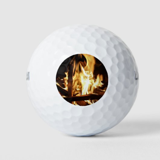 Durch die Flammen Golfball (Vorderseite)