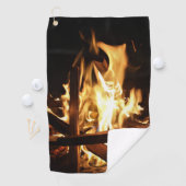 Durch die Flammen Golfhandtuch (Insitu)