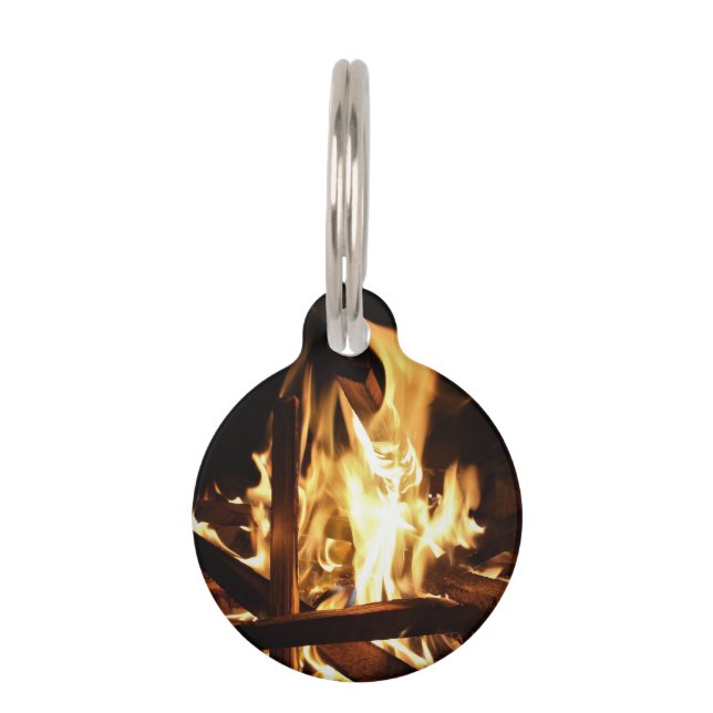 Durch die Flammen Haustiermarke (Vorderseite)