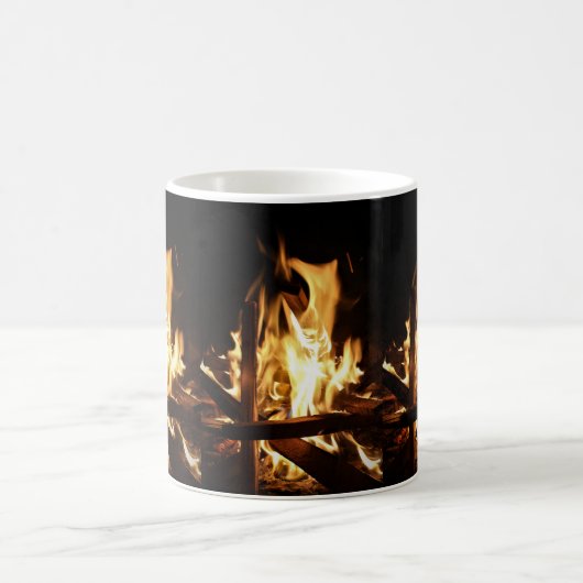 Durch die Flammen Kaffeetasse (Mittel)