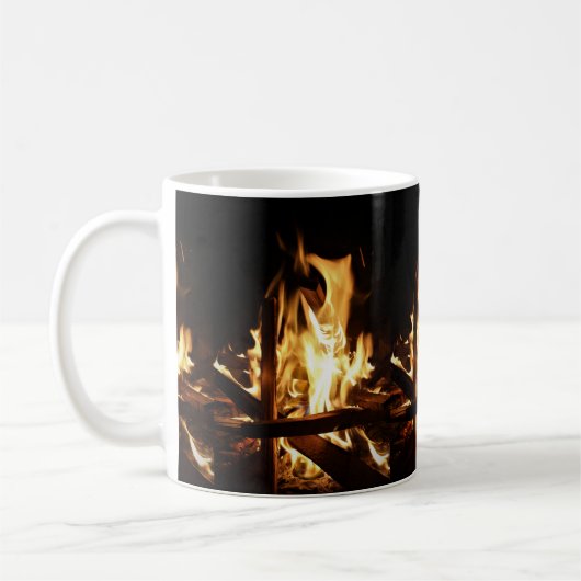Durch die Flammen Kaffeetasse (Links)