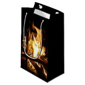 Durch die Flammen Kleine Geschenktüte (Vorderseite Schrägansicht)