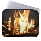 Durch die Flammen Laptopschutzhülle (Vorderseite)