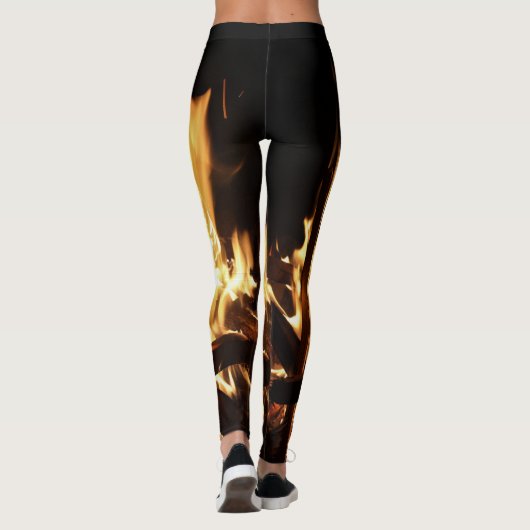 Durch die Flammen Leggings (Rückseite)