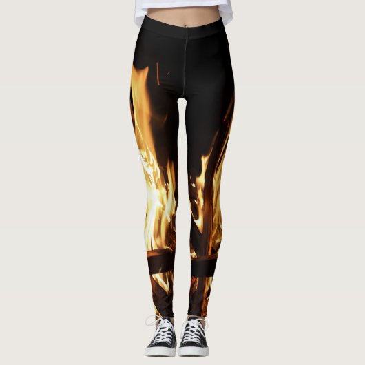 Durch die Flammen Leggings (Vorderseite)