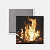 Durch die Flammen Magnet (Vorderseite/Rückseite)