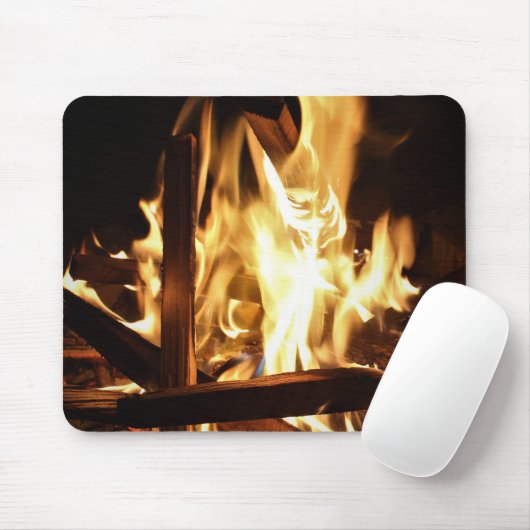 Durch die Flammen Mousepad (Mit Mouse)