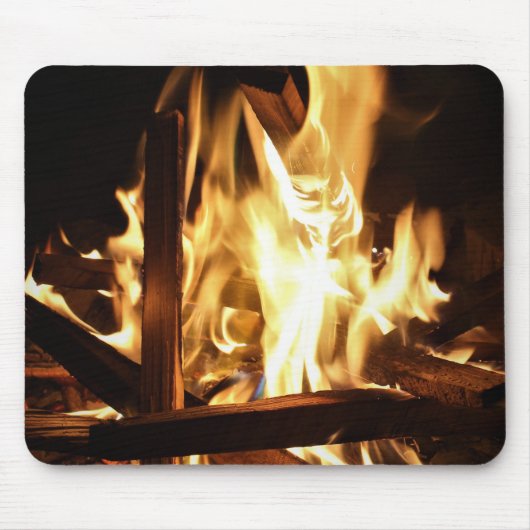 Durch die Flammen Mousepad (Vorne)