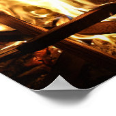 Durch die Flammen Poster (Ecke)