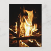 Durch die Flammen Postkarte (Vorderseite)