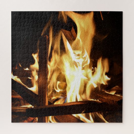 Durch die Flammen Puzzle (Vertikal)