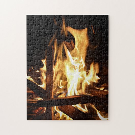 Durch die Flammen Puzzle (Vertikal)