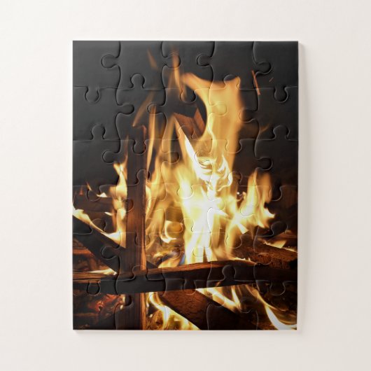 Durch die Flammen Puzzle (Vertikal)