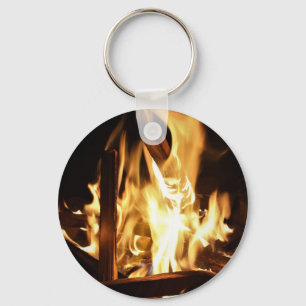 Durch die Flammen Schlüsselanhänger