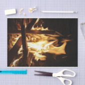 Durch die Flammen Seidenpapier (Handwerk)