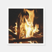 Durch die Flammen Serviette (Vorderseite)