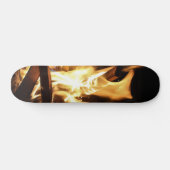Durch die Flammen Skateboard (Horizontal)