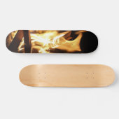 Durch die Flammen Skateboard (Horizontal)
